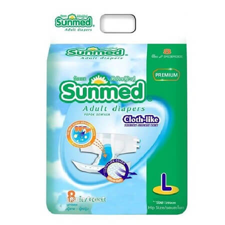 Sunmed Adult Diapers L (100-140 cm)