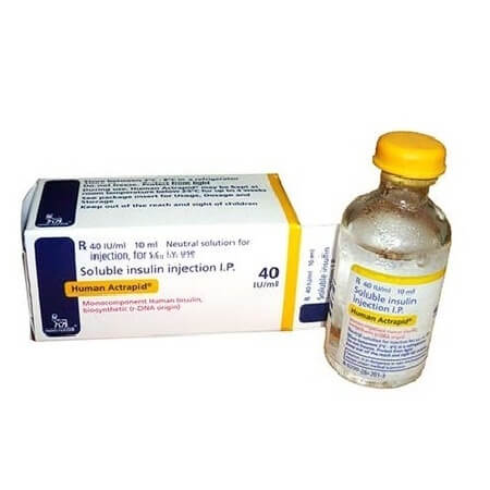 Actrapid 40 IU  (1 vial)