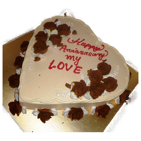 My Love Anniversary  Cake