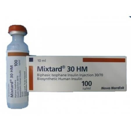 Mixtard 30 100 IU (1 vial )
