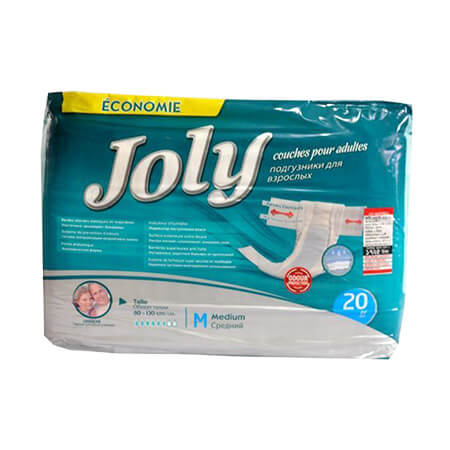 Joly Adult Diaper (Pant System) M (80-130 cm) 10 pcs