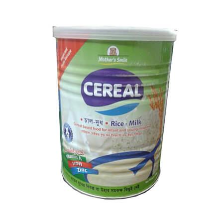 Mothers Smile Cereal Rice Milk Tin