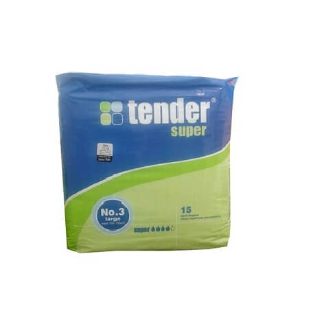 Tender Super Adult Diaper L (100-150 cm)