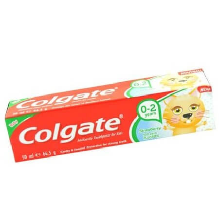 Colgate Anticavity Baby Strawberry Toothpaste (0-2 years) 50 ml