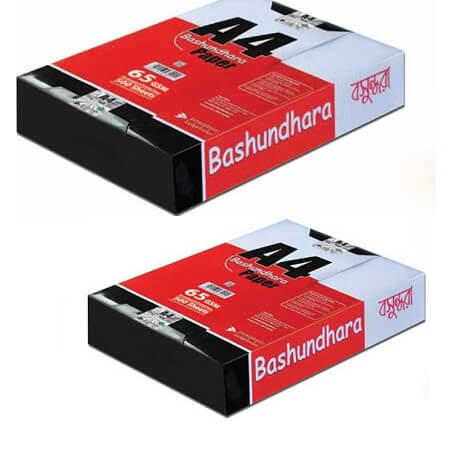 Bashundhara 65 GSM A4 Paper