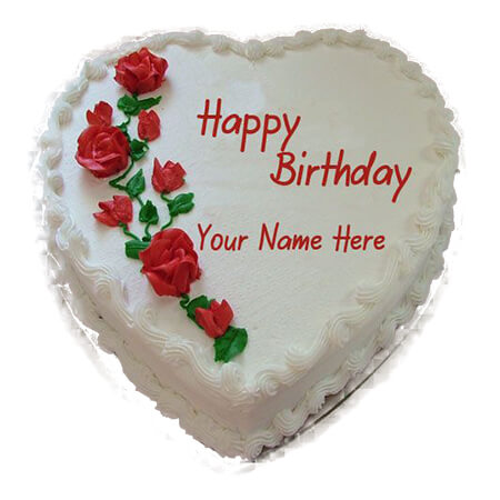 Rose Vanilla Birthday Cake