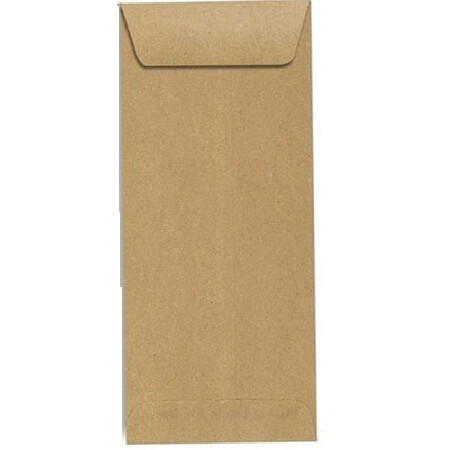Brown Letter Envelope (4.5x10.5) Inch