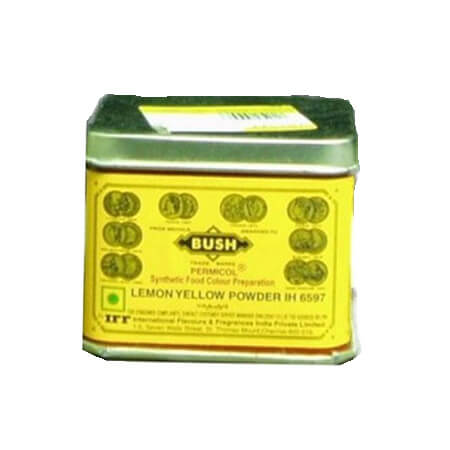 Bush Food Colour Powder Yellow 100  gm