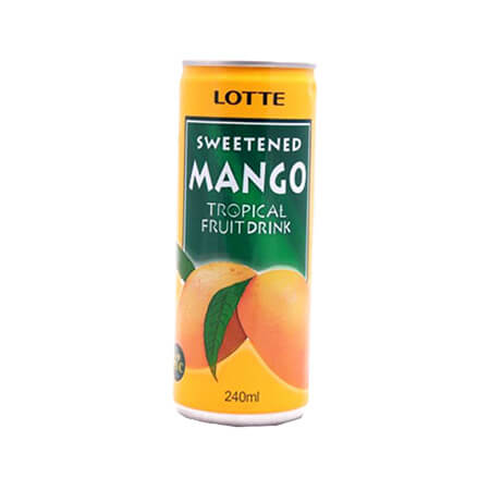 Lotte Sweetened Mango Tropical  Fruit Drink
