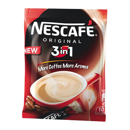 Nestle Nescafe 3 In 1 Coffee Mix