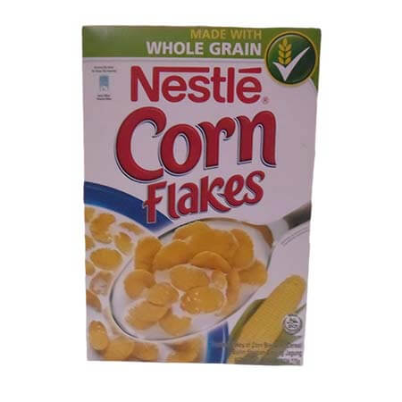 Nestlé Corn Flakes Breakfast Cereal Box
