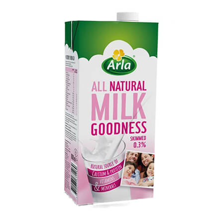 Arla Skimmed 0.3 % UHT Milk