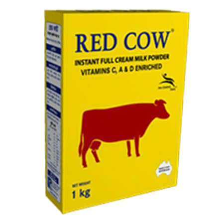 Red Cow Milk Powder Box
