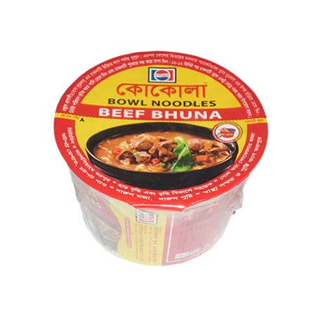 Cocola Bowl Noodles Beef Buna