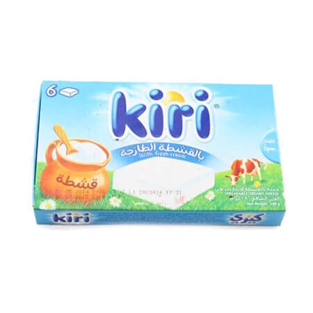 Kiri Spreadable Creamy Cheese 6 PCS