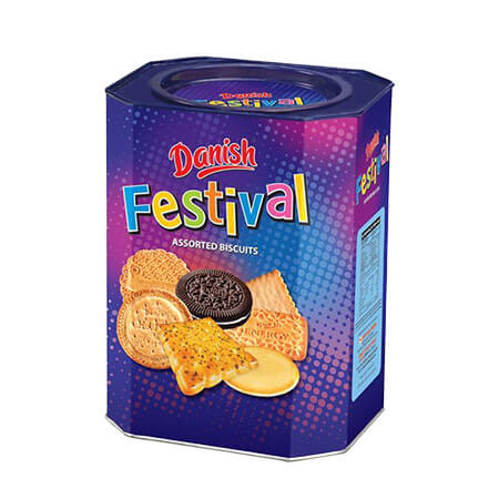 Danish Festival Biscuit Tin