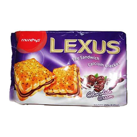 Munchy's Lexus Chocolate Cream Sandwich Cracker