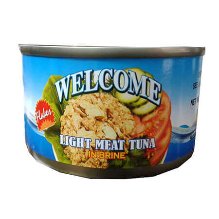 Welcome Light Meat Tuna In Brine Can