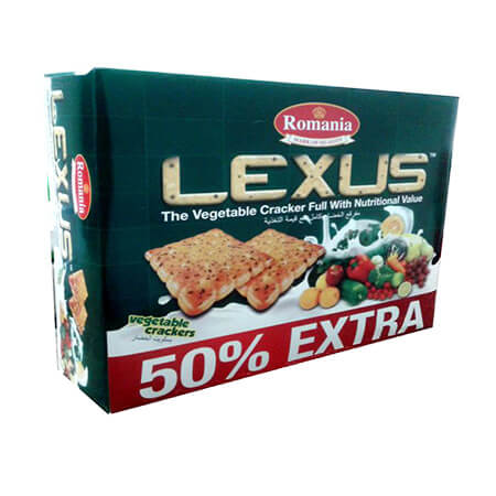 Romania Lexus Vegetables Crackers