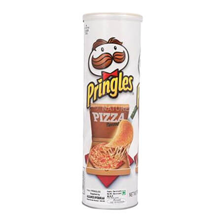 Pringles Potato Chips Pizza Flavor
