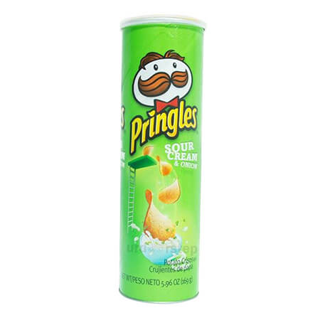 Pringles Potato Chips Sour Cream Onion