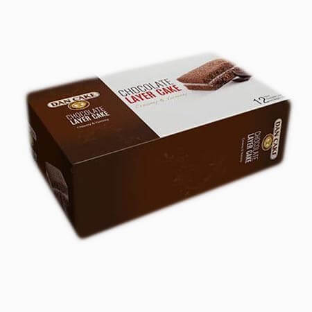 Dan Cake Chocolate Layer Cake 12 pack