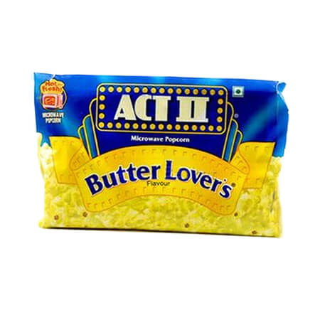 ACT II Butter Lovers Flavour  Popcorn