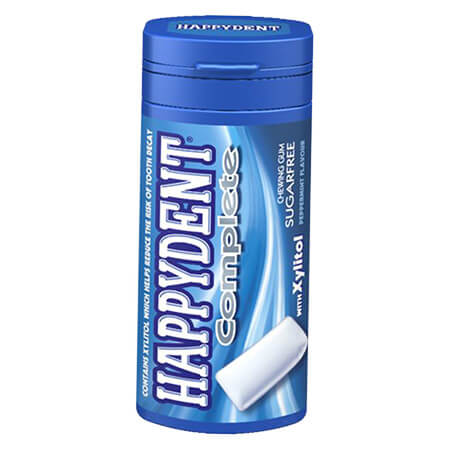 Happydent Complete Peppermint Gum 25 pcs 1 box