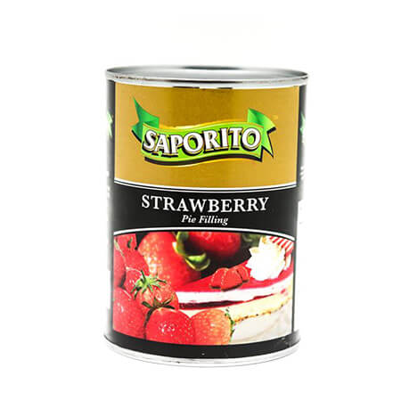 Saporito Strawberry Pie Filling Can