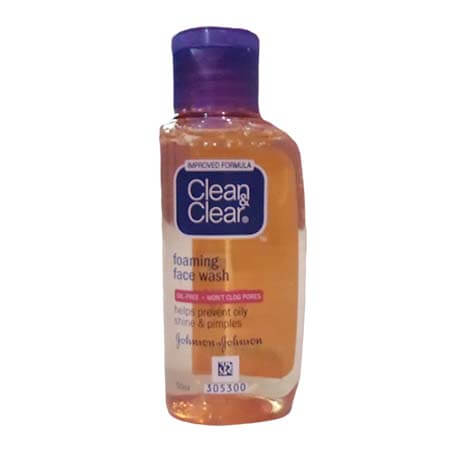 Clean Clear Foaming Face Wash