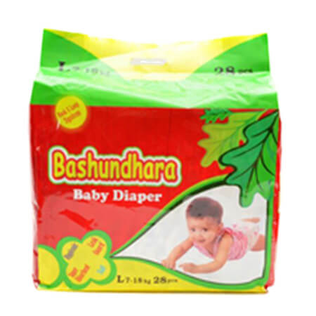Bashundhara Baby Diaper (Belt System) ST Series XL (11-25 kg)