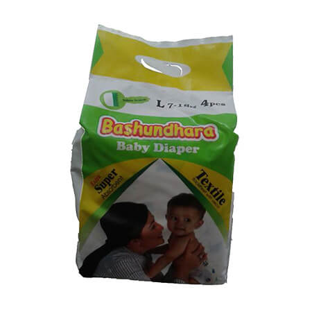 Bashundhara Baby Diaper Mini Series L (7-18-kg)