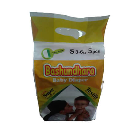 Bashundhara Baby Diaper Mini Series S (3-6 kg)