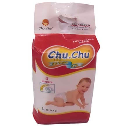 Chu Chu Baby Diaper (Belt System)  L (9-14-kg)