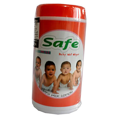 Safe Baby Wet Wipes Cylinder