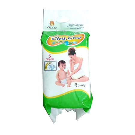 Chu Chu baby Diaper (Belt System)  S (3-7-kg)