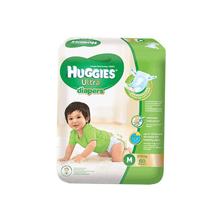 Huggies Baby Diaper Ultra (Belt System) M (5-10 kg)