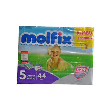 Molfix Baby Diaper 5 (Belt System) Junior jumbo   (11-18 kg)