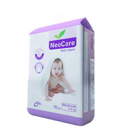 Neocare Baby Diaper (Belt System)  M (4-9 kg)
