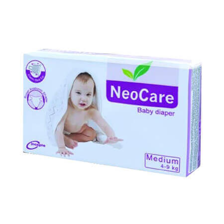 Neocare Baby Diaper (Belt System) M (4-9 kg)