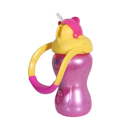 Pur Baby Swinging Straw Cup 6 months+ (R.9007) (Pink)