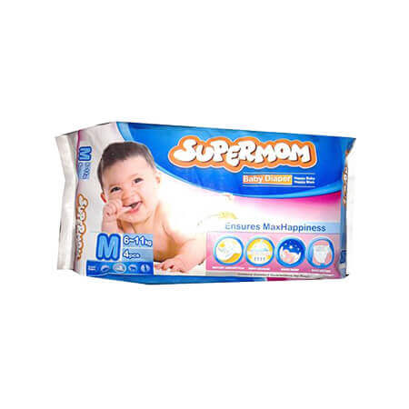 Supermom Baby Diaper (Belt System) M (6-11 kg)