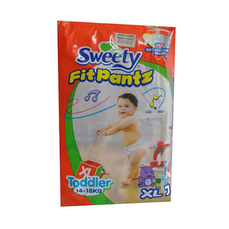 Sweety Fit Pantz Baby Diaper ( Pant System)  Toddler XL (14-18 kg)
