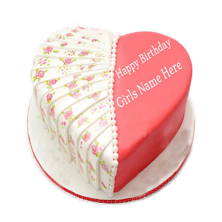 Cute  Love Birthday Cake