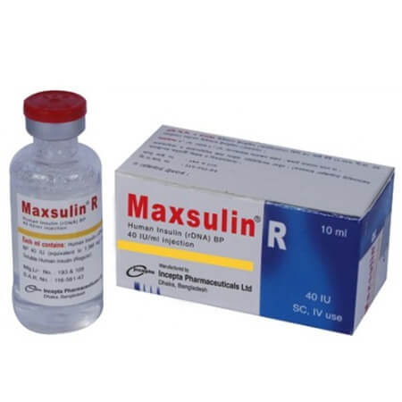 Maxsulin R 40 iu
