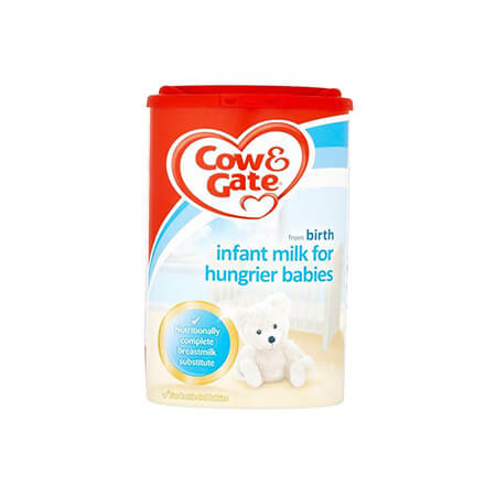 Cow & Gate Infant Milk  For Hungrier Babies (From Birth)