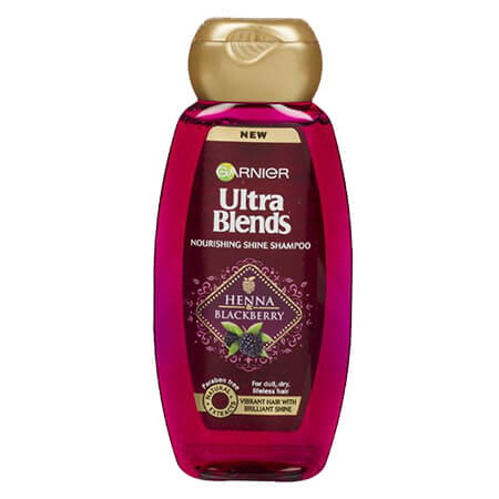 Garnier Ultra  Bends Mourishing Shine Henna Blackberry Shampoo