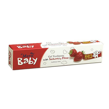 Meril Baby Gel Strawberry Toothpaste
