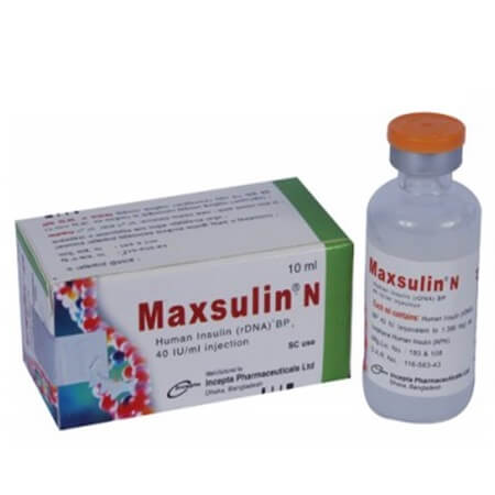 Maxsulin N 40 IU Inj