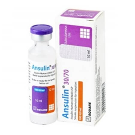 Ansulin 30/70 100IU/ml (10ml) Inj